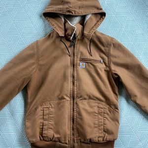 Woman’s Carhartt Wildwood Sherpa Lined Duck Jacket - Size M